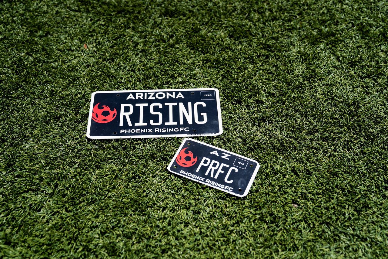 Phoenix Rising Specialty License Plate